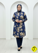 Sami Özdoğan Özel Viskon Tunik | Zarif ve Konforlu Bayan Tunik - Görsel 2