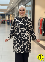 Sami Özdoğan Özel Viskon Tunik | Zarif ve Konforlu Bayan Tunik