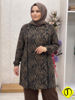 Viskon Penye Tunik: Gün Boyu Rahatlık ve Şıklık Sunan Özel Tasarım - Görsel 3